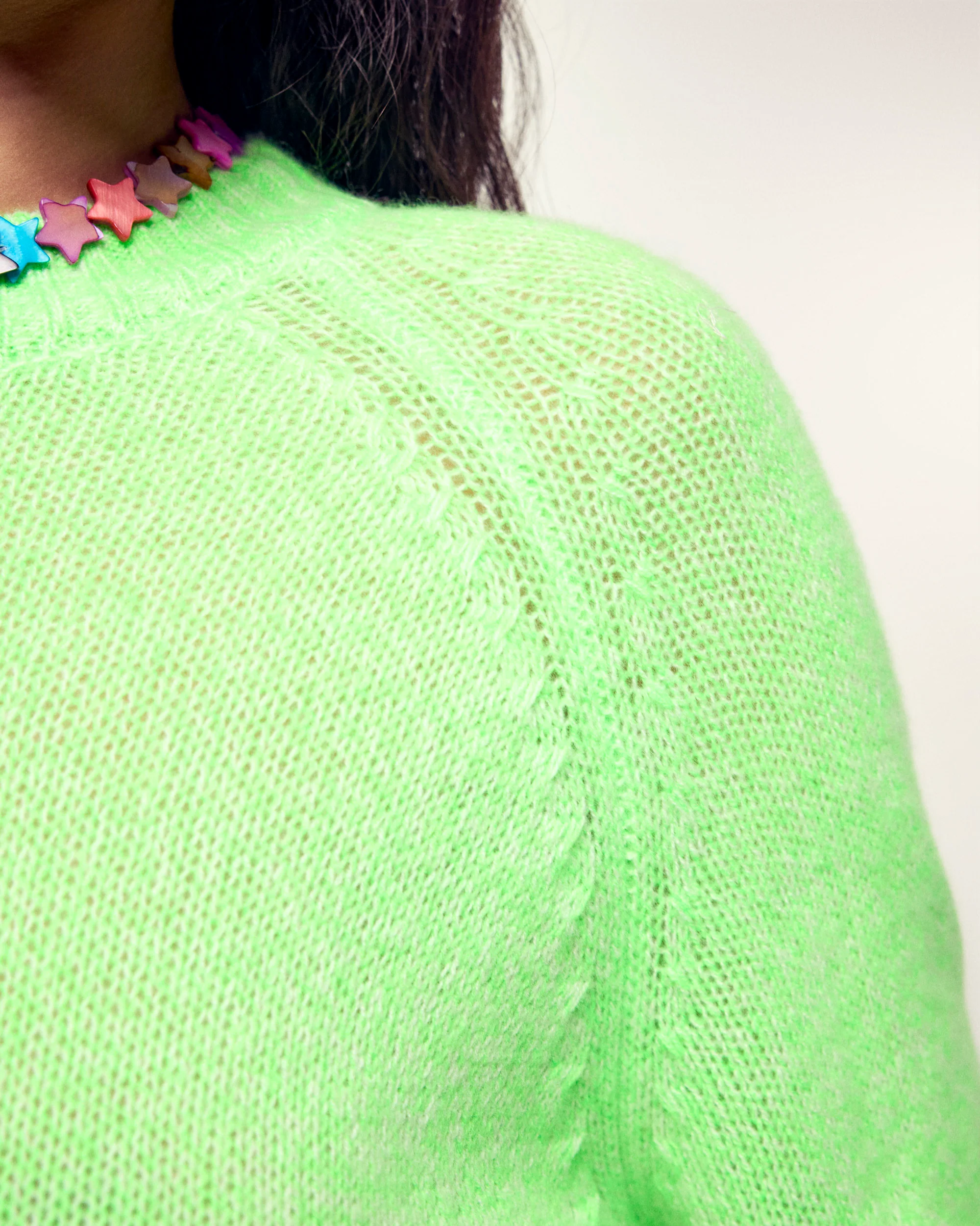 Crewneck Sweater (S26/ FEMME/ Summer Green Mouline) - Image 5