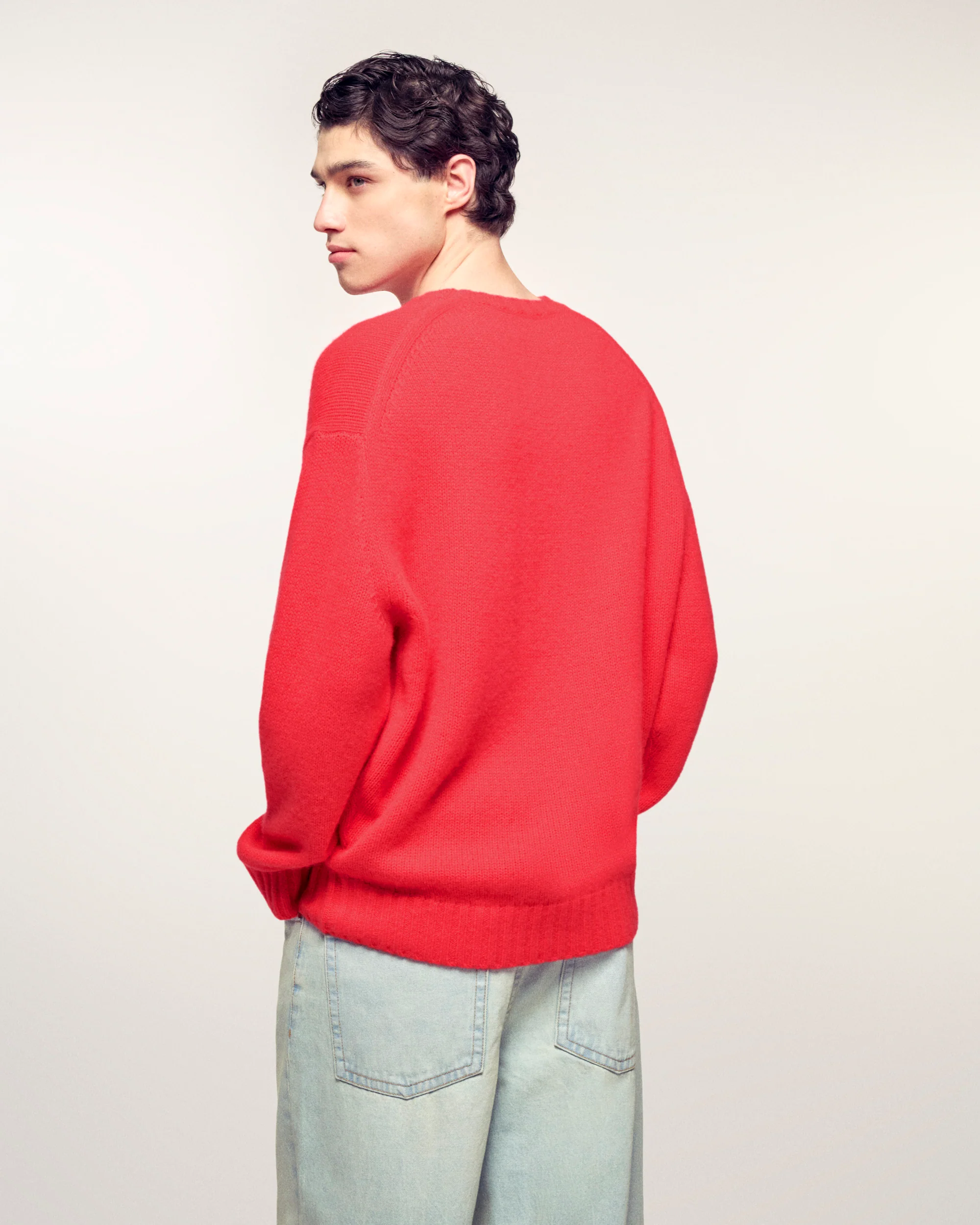 Crewneck Sweater (S26/ HOMME/ Love Coral) - Image 3