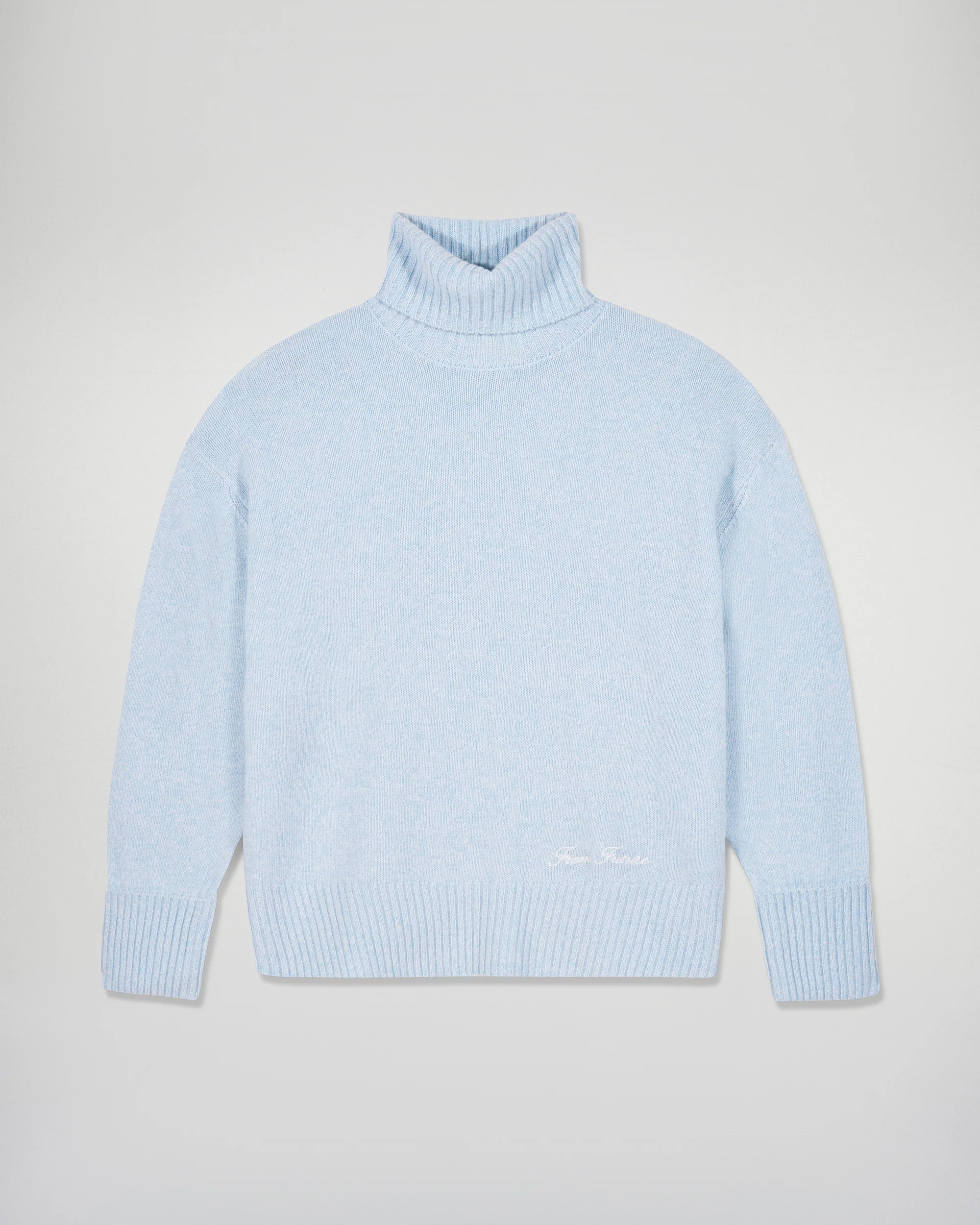 Turtleneck Sweater (H25 / WOMEN / Cotton Sky) - Image 6