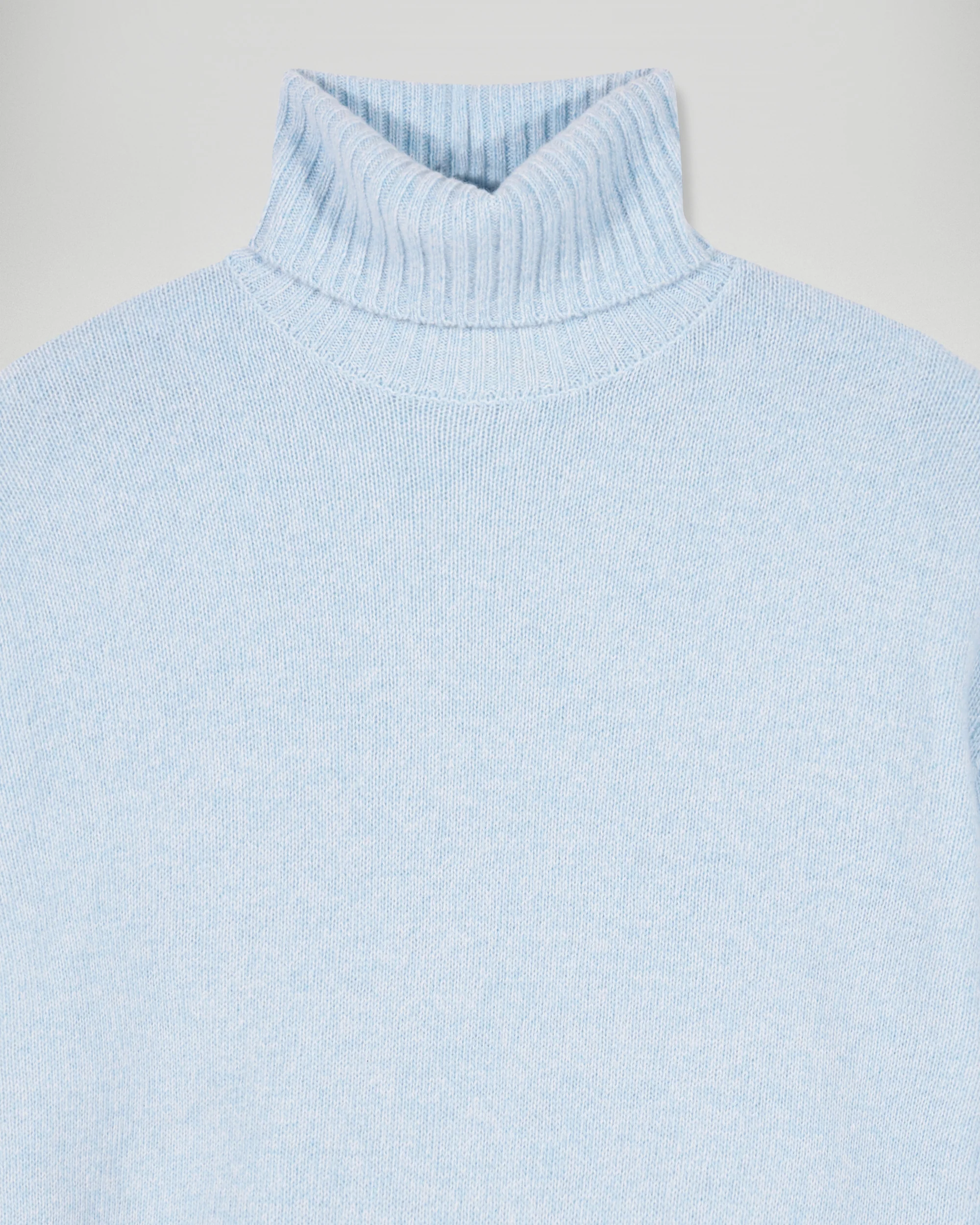 Turtleneck Sweater (H25 / WOMEN / Cotton Sky) - Image 7