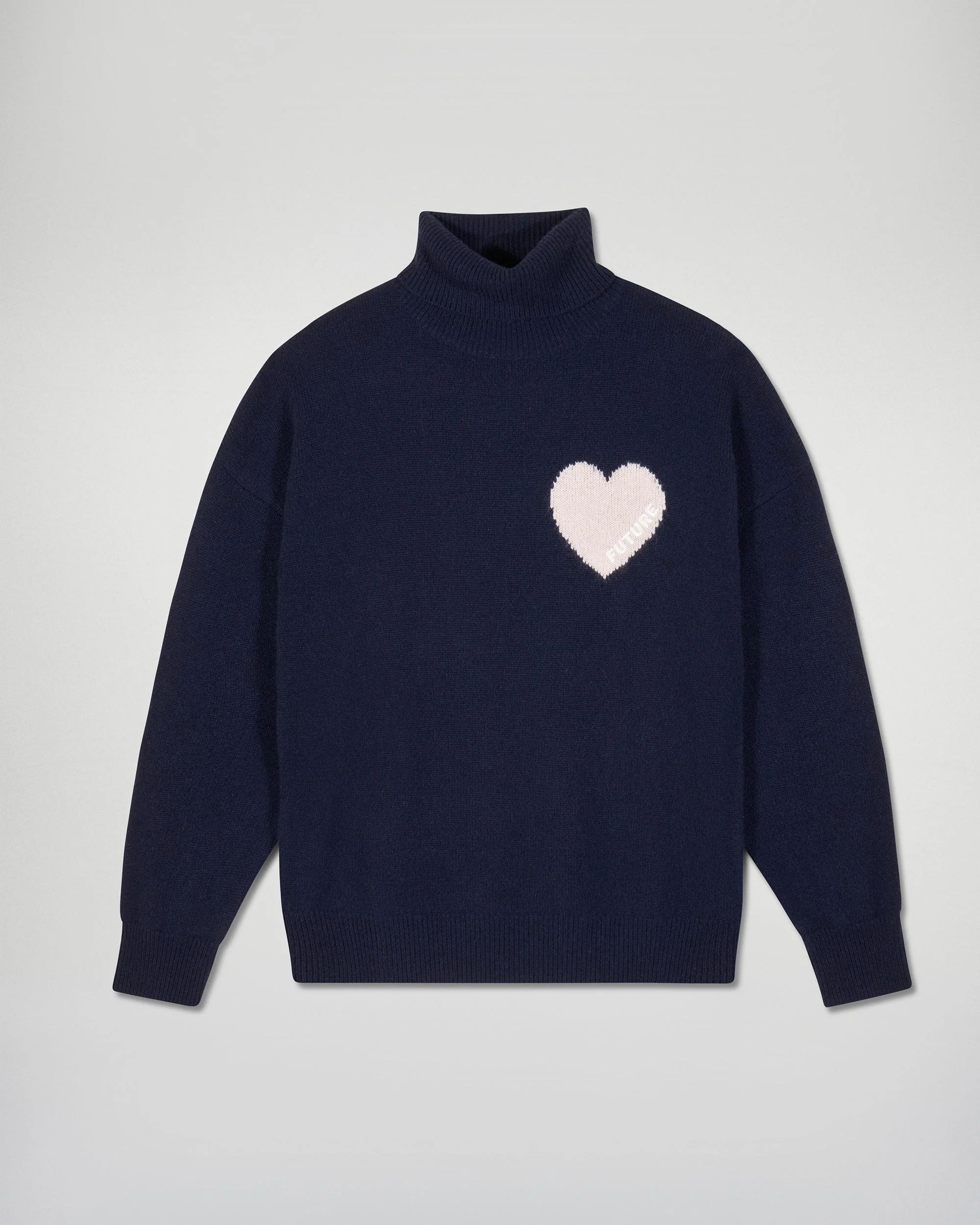 Turtleneck Sweater (H25 / FEMME / Navy) - Image 5