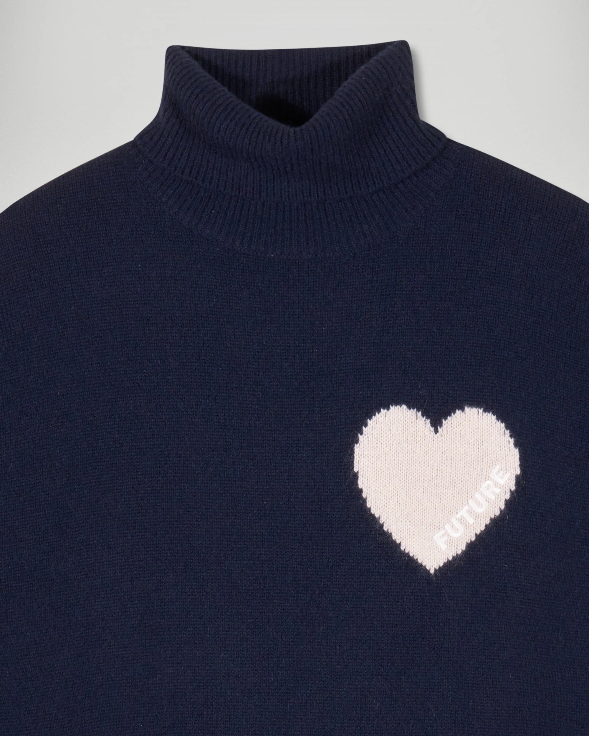 Turtleneck Sweater (H25 / FEMME / Navy) - Image 6