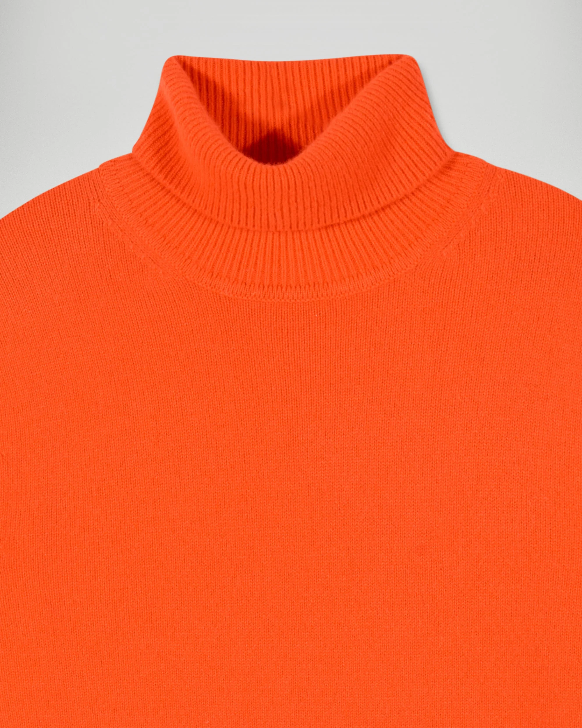 Thick Turtleneck Sweater  (H25 / HOMME / Cosmic Orange) - Image 6