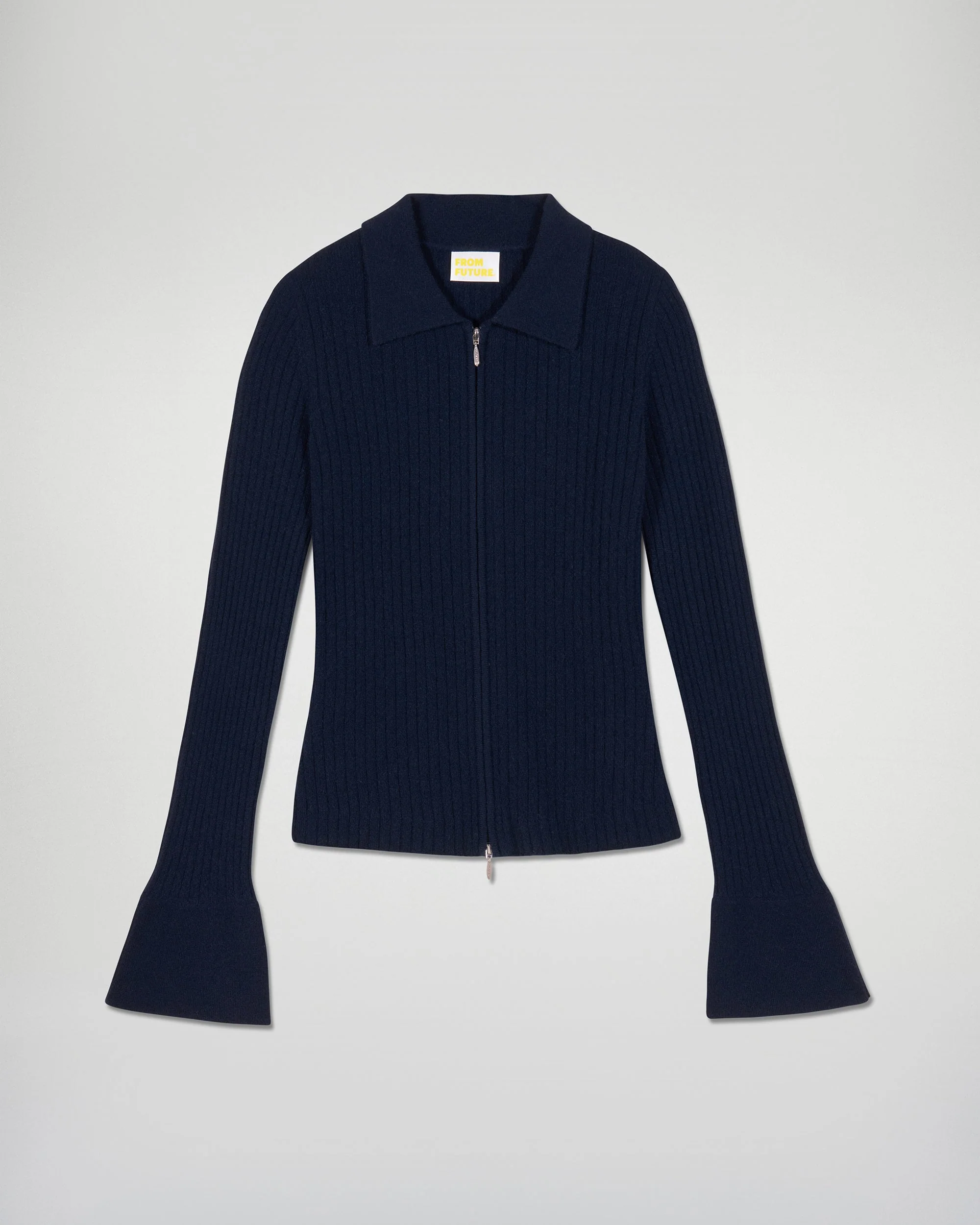 Knit Vest (H25 / WOMEN / Navy) - Image 5