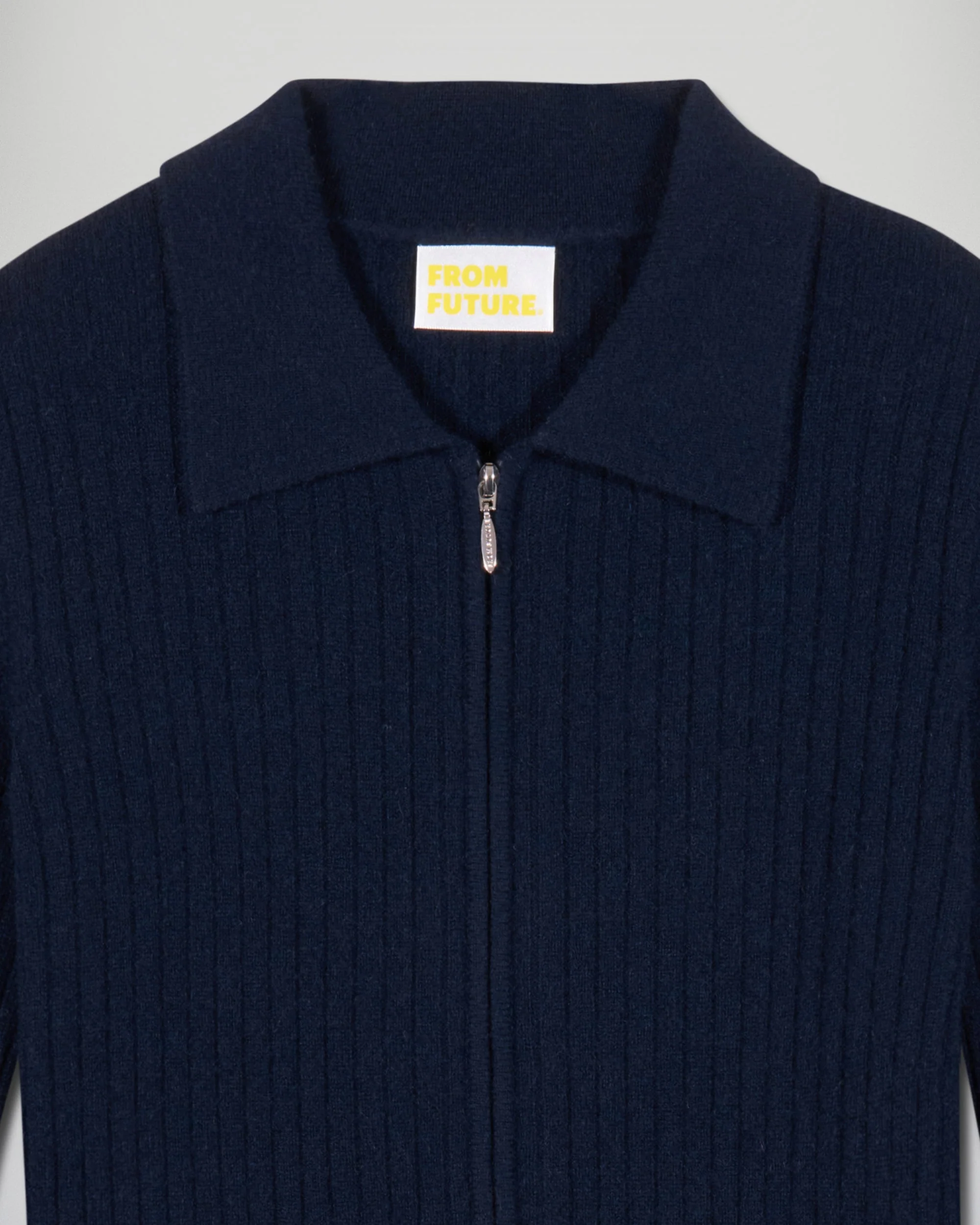 Knit Vest (H25 / WOMEN / Navy) - Image 6