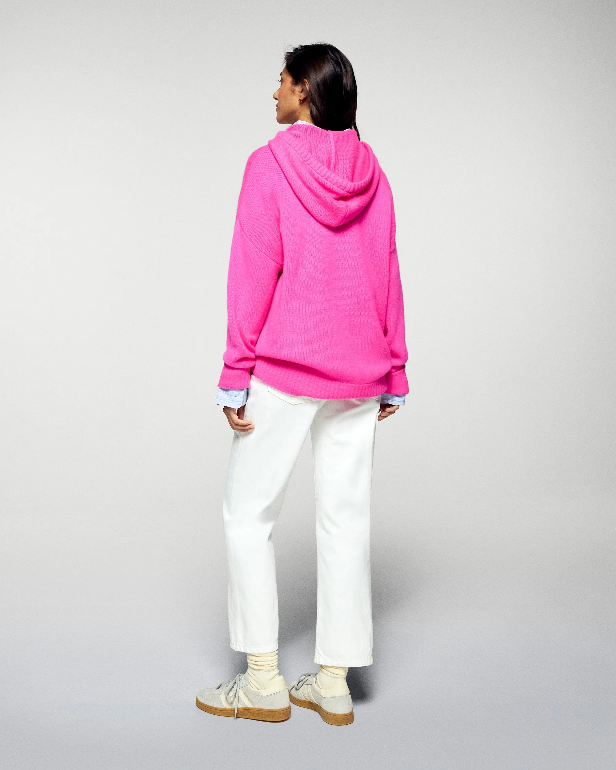 Hoodie Sweater (H25 / WOMEN / Cosmic Pink) - Image 5