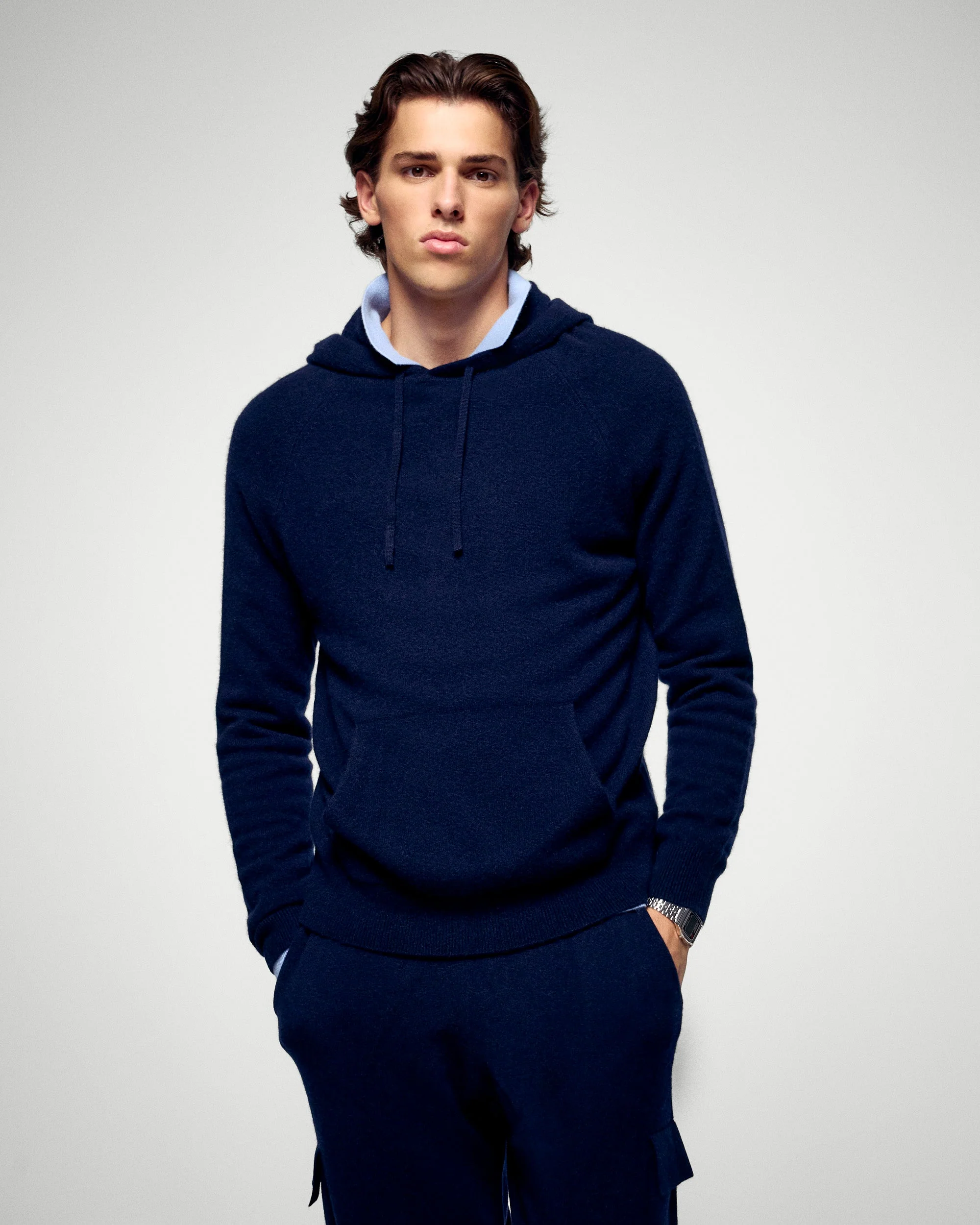 Hoodie (H25 / HOMME / Navy)