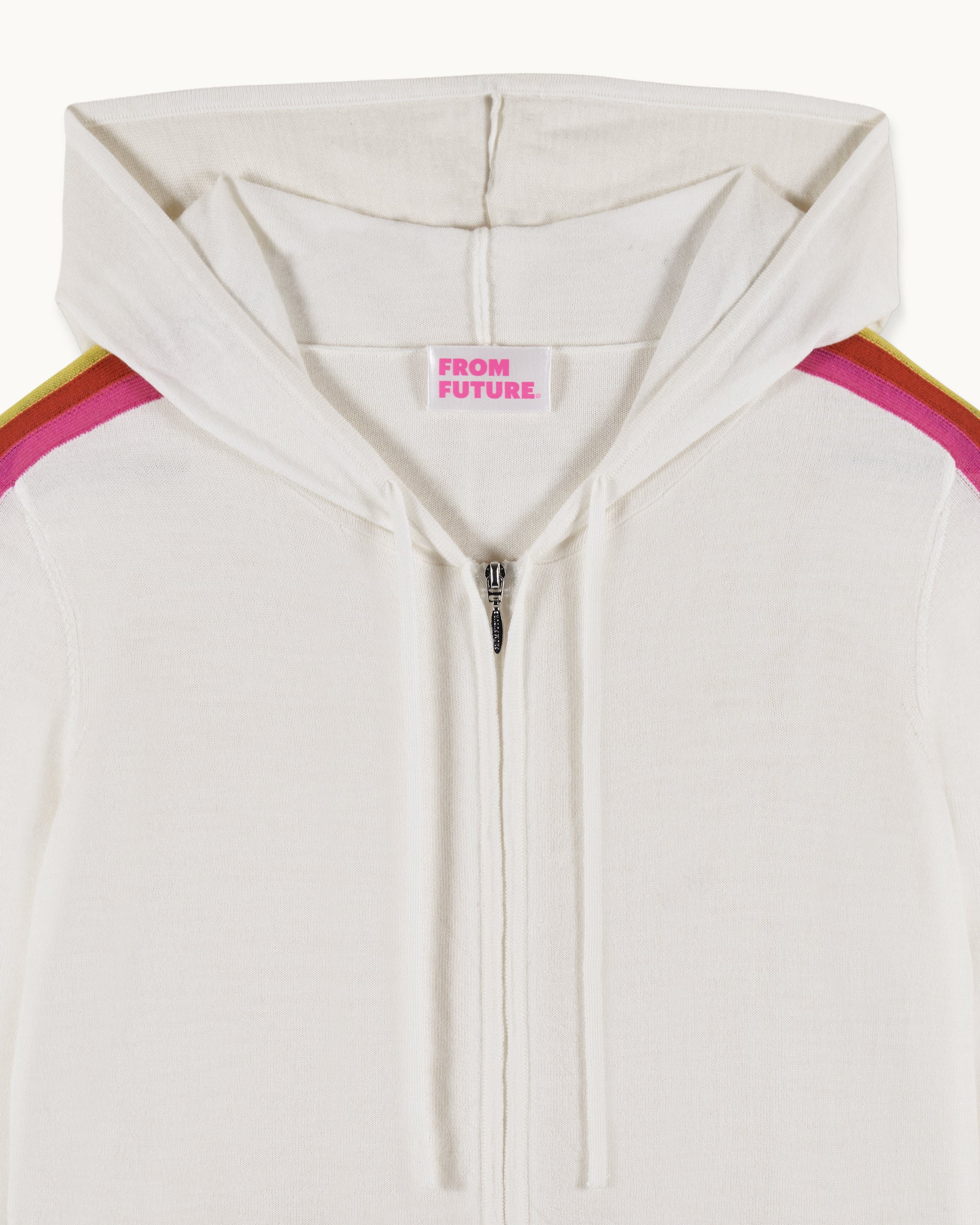 Hoodie Sweater (S25 / WOMEN / Ecru) - Image 3