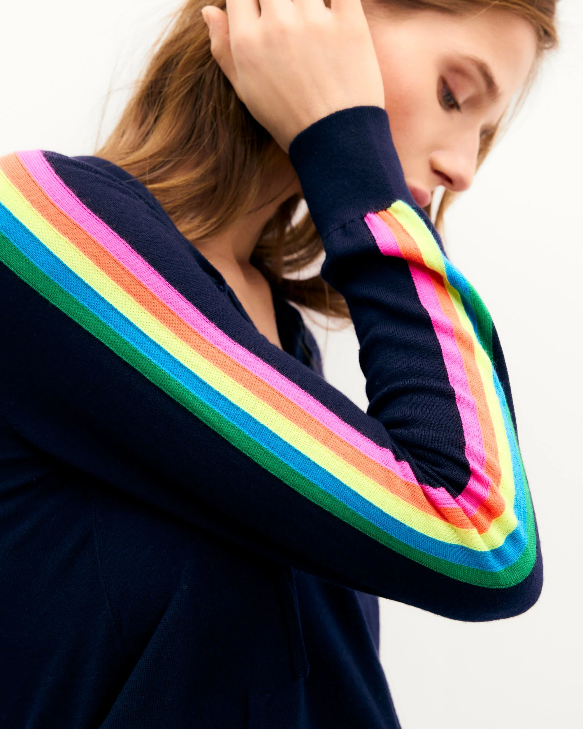 Hoodie Sweater (S25 / WOMEN / Ecru) - Image 5