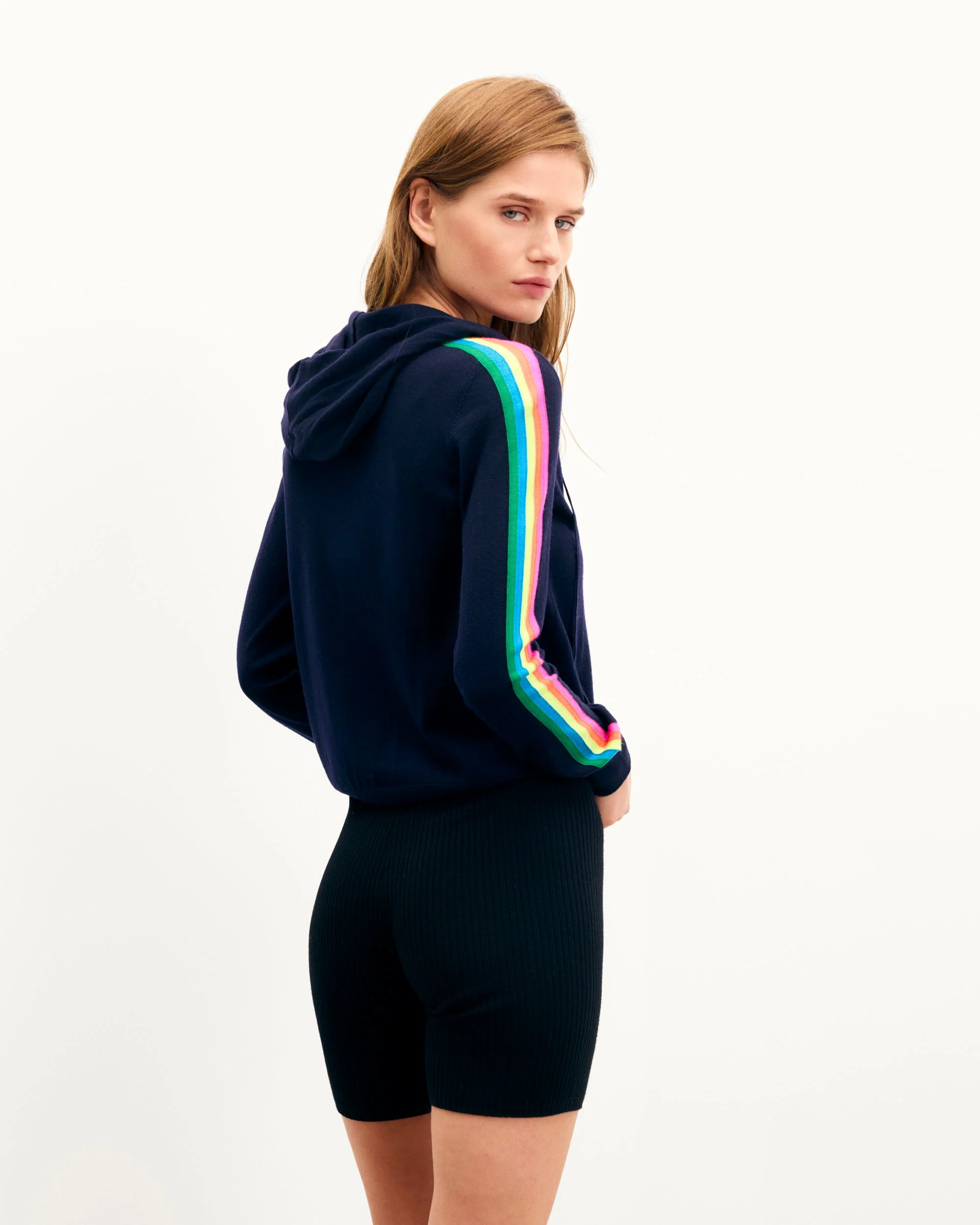 Hoodie Sweater (S25 / WOMEN / Ecru) - Image 6