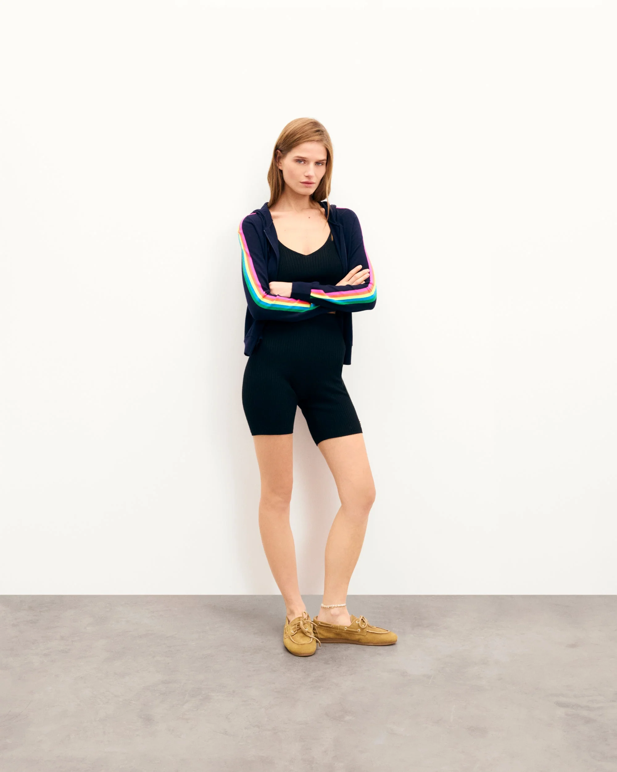 Hoodie Sweater (S25 / WOMEN / Ecru) - Image 7