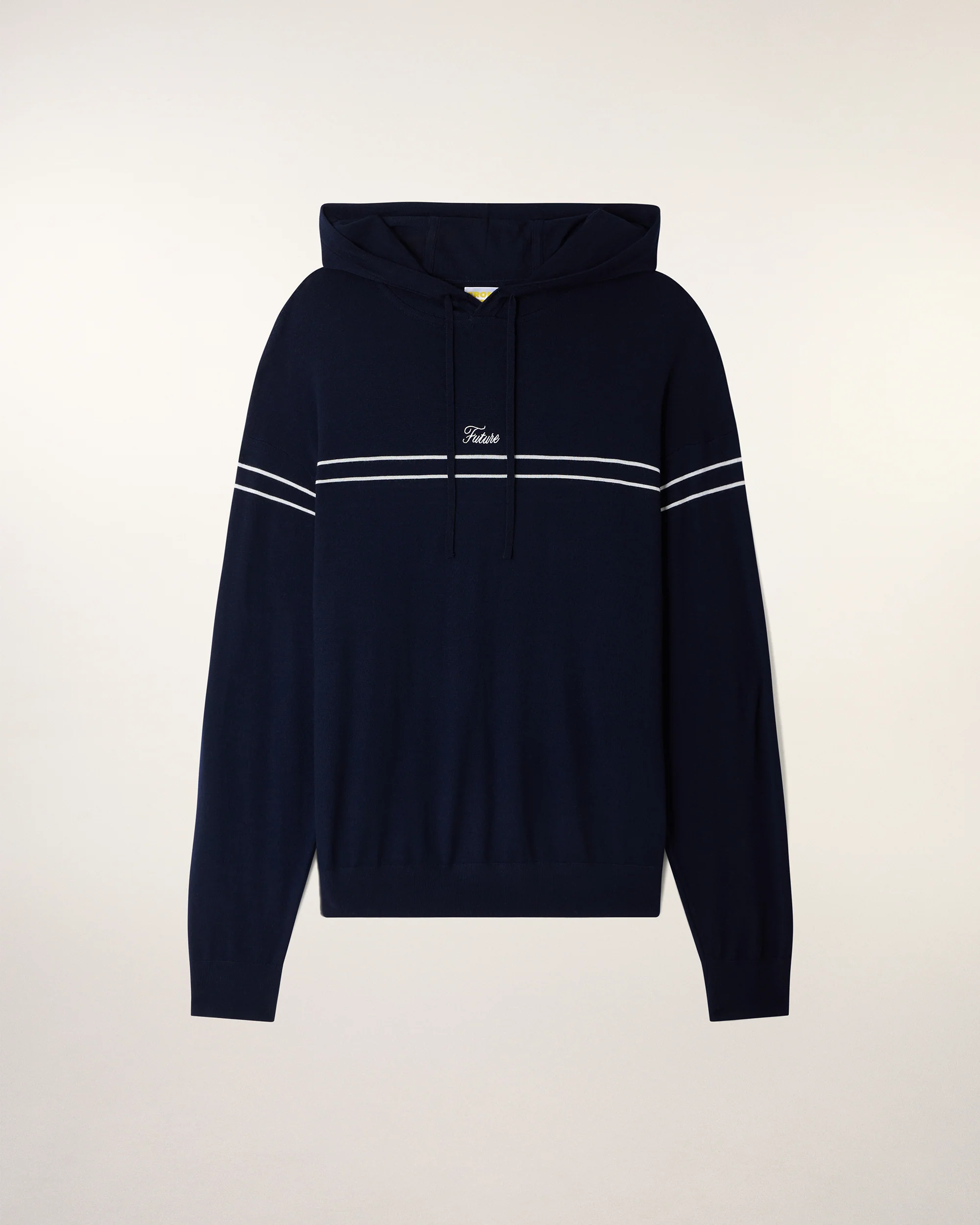 Embroidered Hoodie Sweater (S26 / HOMME/ Navy / RWS) - Image 6