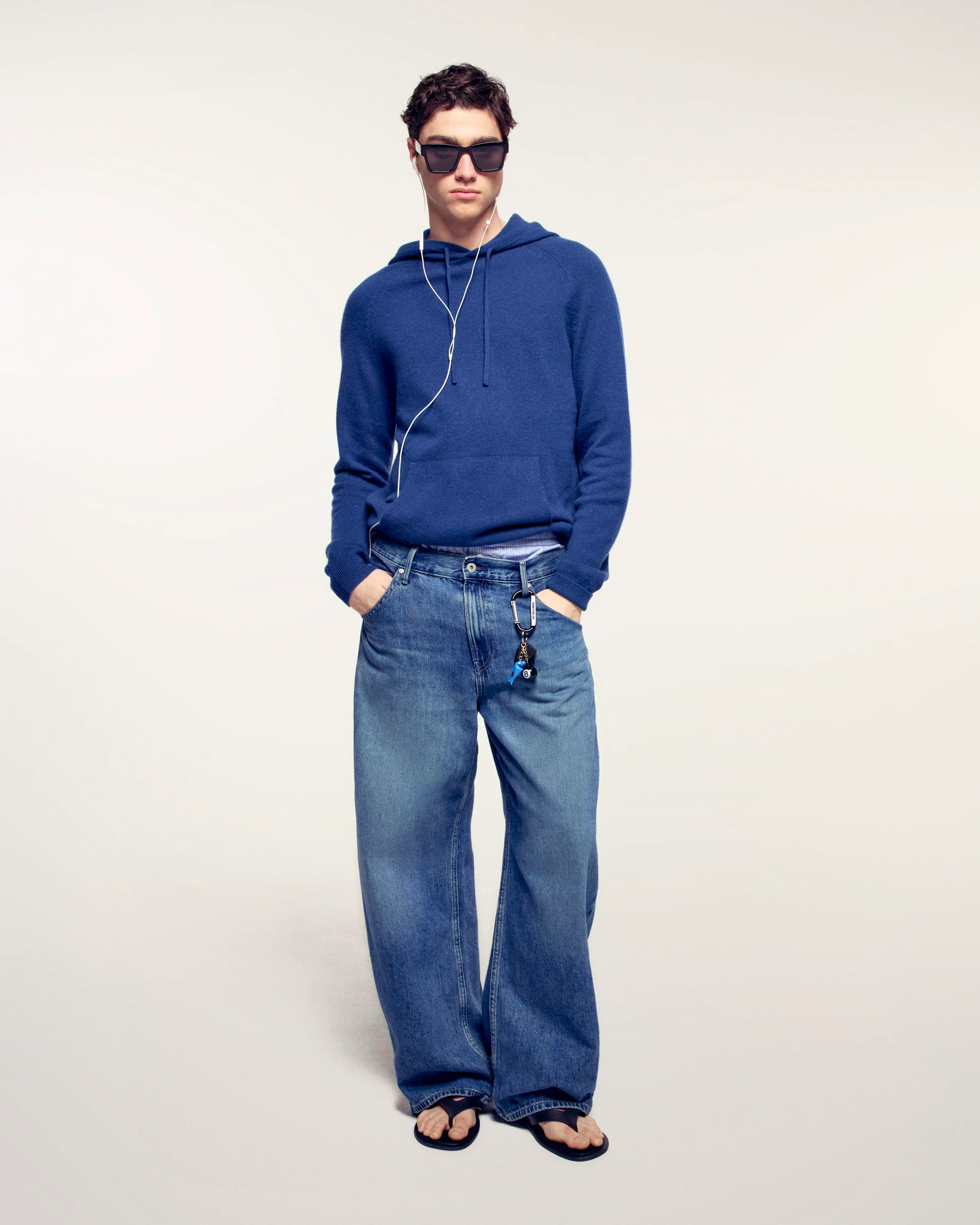 Hoodie Sweater (S26 / HOMME / Riviera Blue) - Image 3