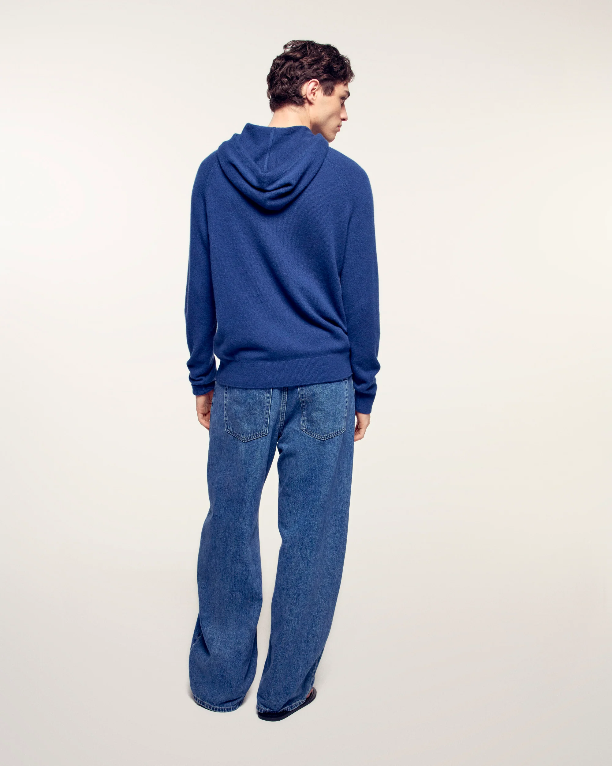Hoodie Sweater (S26 / HOMME / Riviera Blue) - Image 4