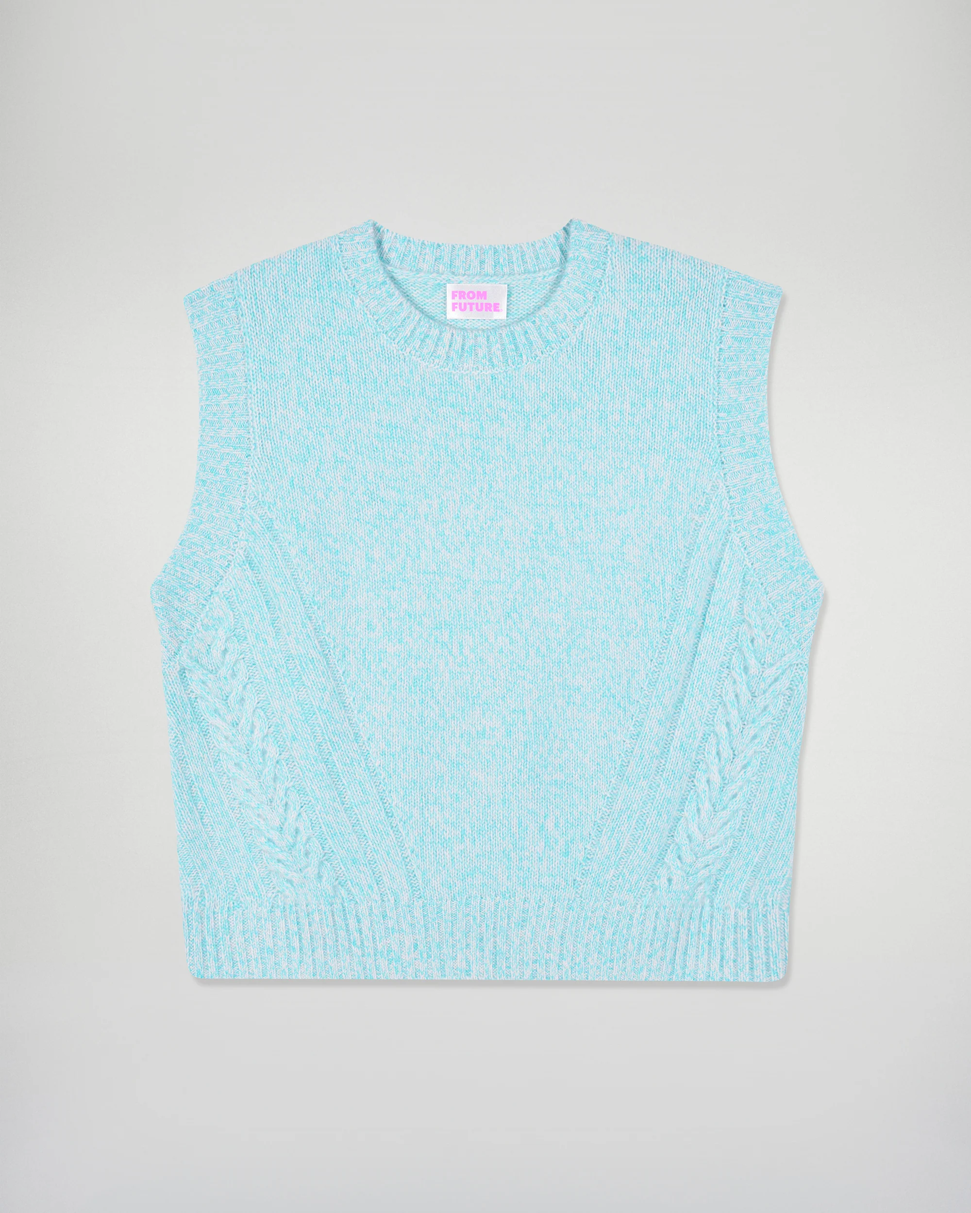 Sleeveless Sweater (H25 / WOMEN / Fairytale Blue) - Image 5