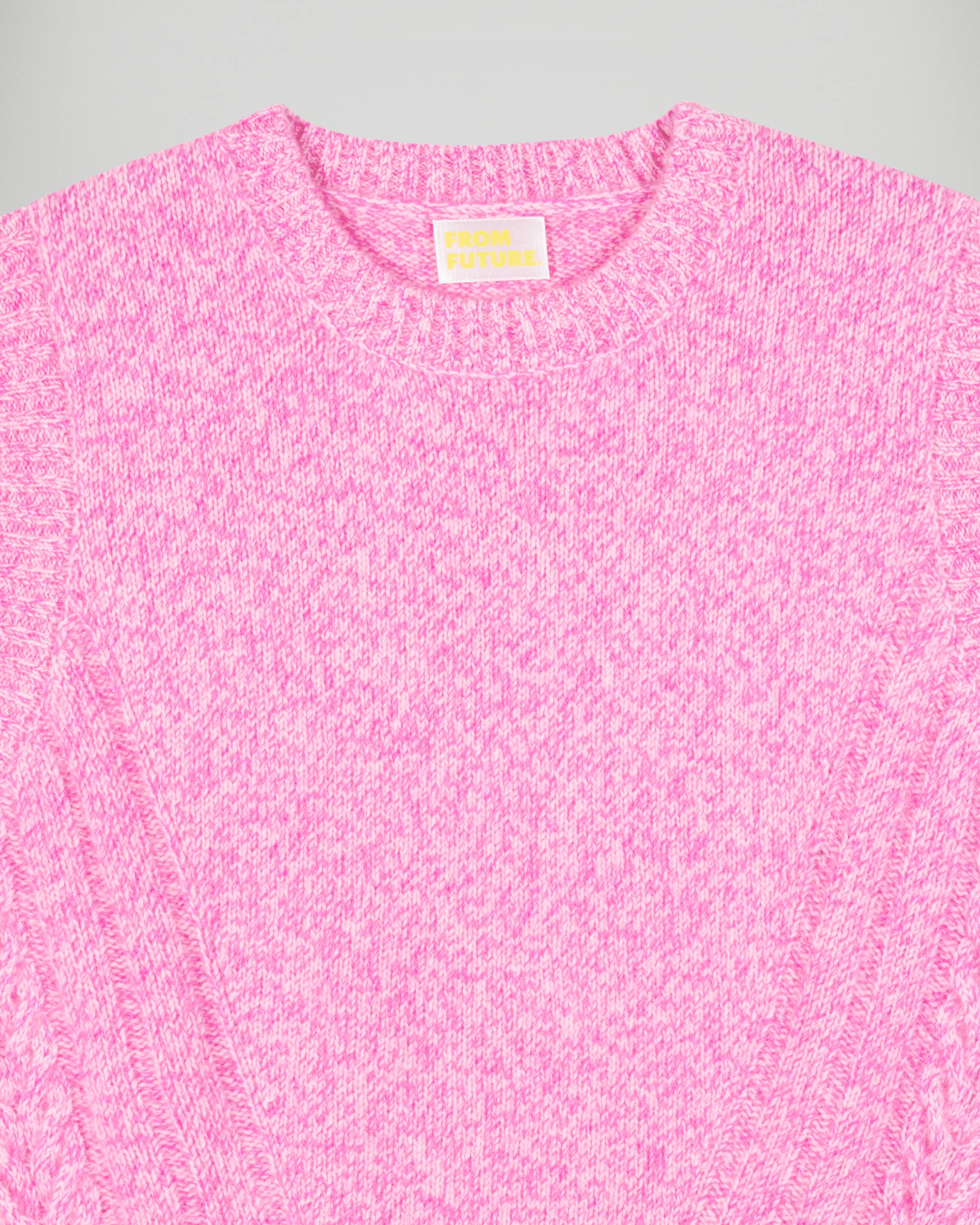 Sleeveless Sweater (H25 / WOMEN / Luminous Pink) - Image 6