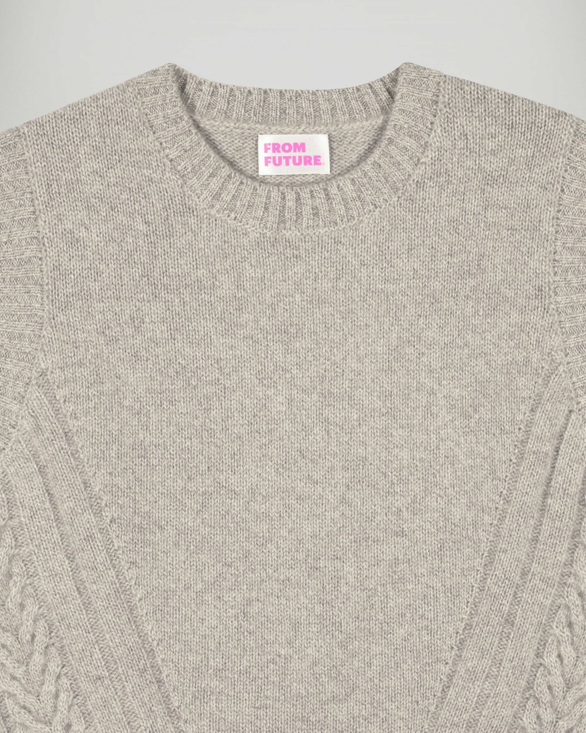 Sleeveless Sweater (H25 / WOMEN / Taupe) - Image 5