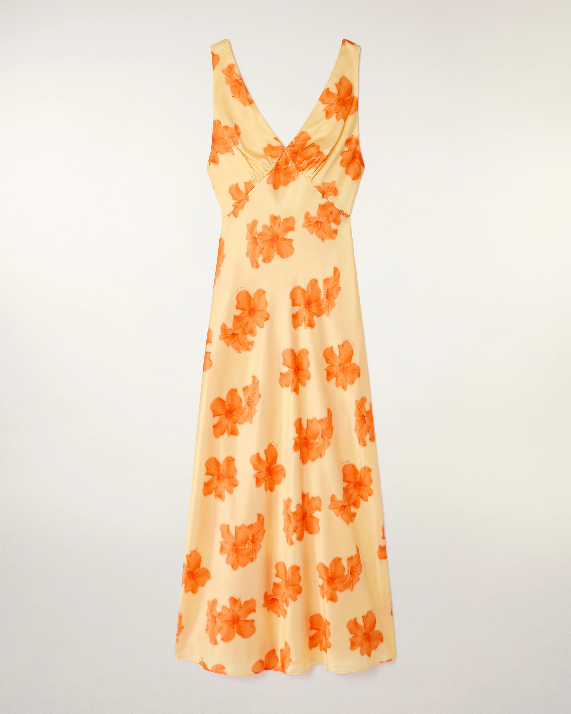 Backless Long Dress (S26 / FEMME / Sunny hibiscus) - Image 8