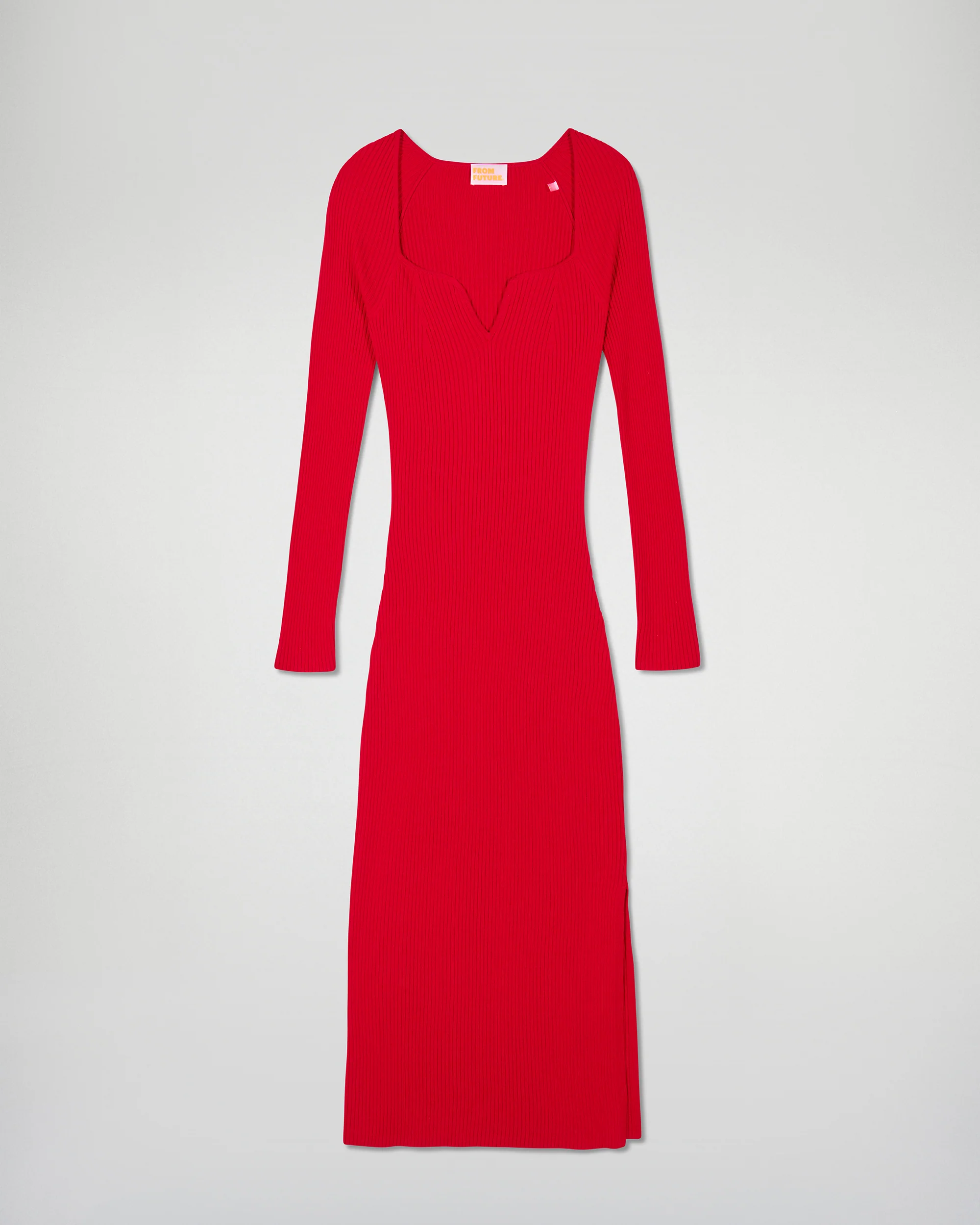 Long Dress Sweetheart Neckline (H25 / FEMME / Hot Red) - Image 5