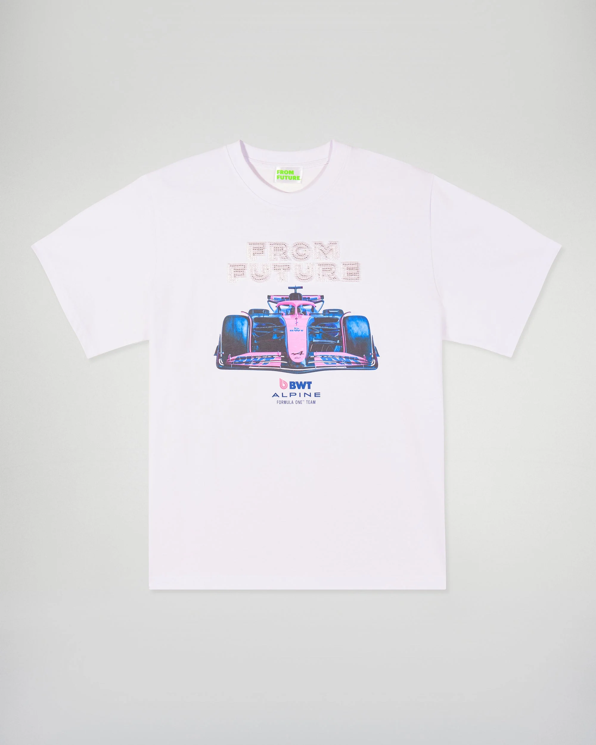 Short Sleeve Crewneck T-shirt Alpine (H25 / WOMEN / White) - Image 6