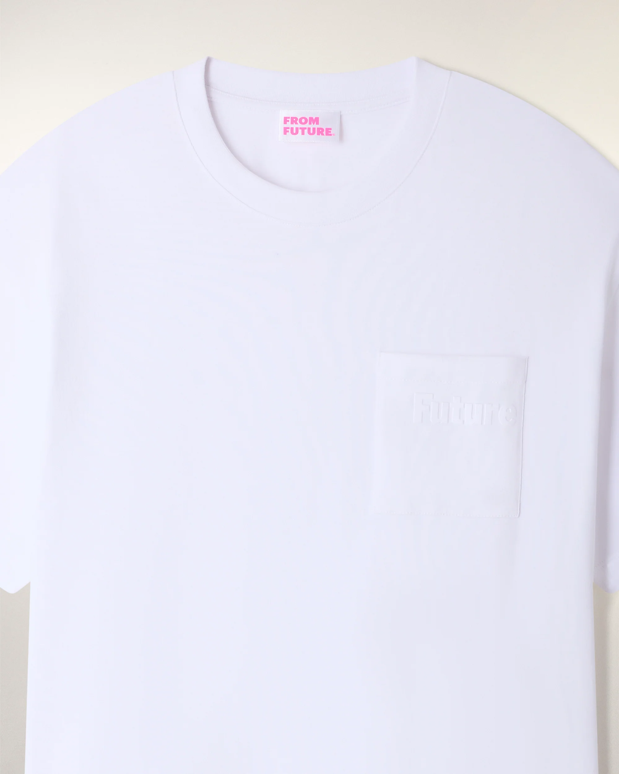 Crewneck Pocket T-shirt (S26 / HOMME / Ecru) - Image 6