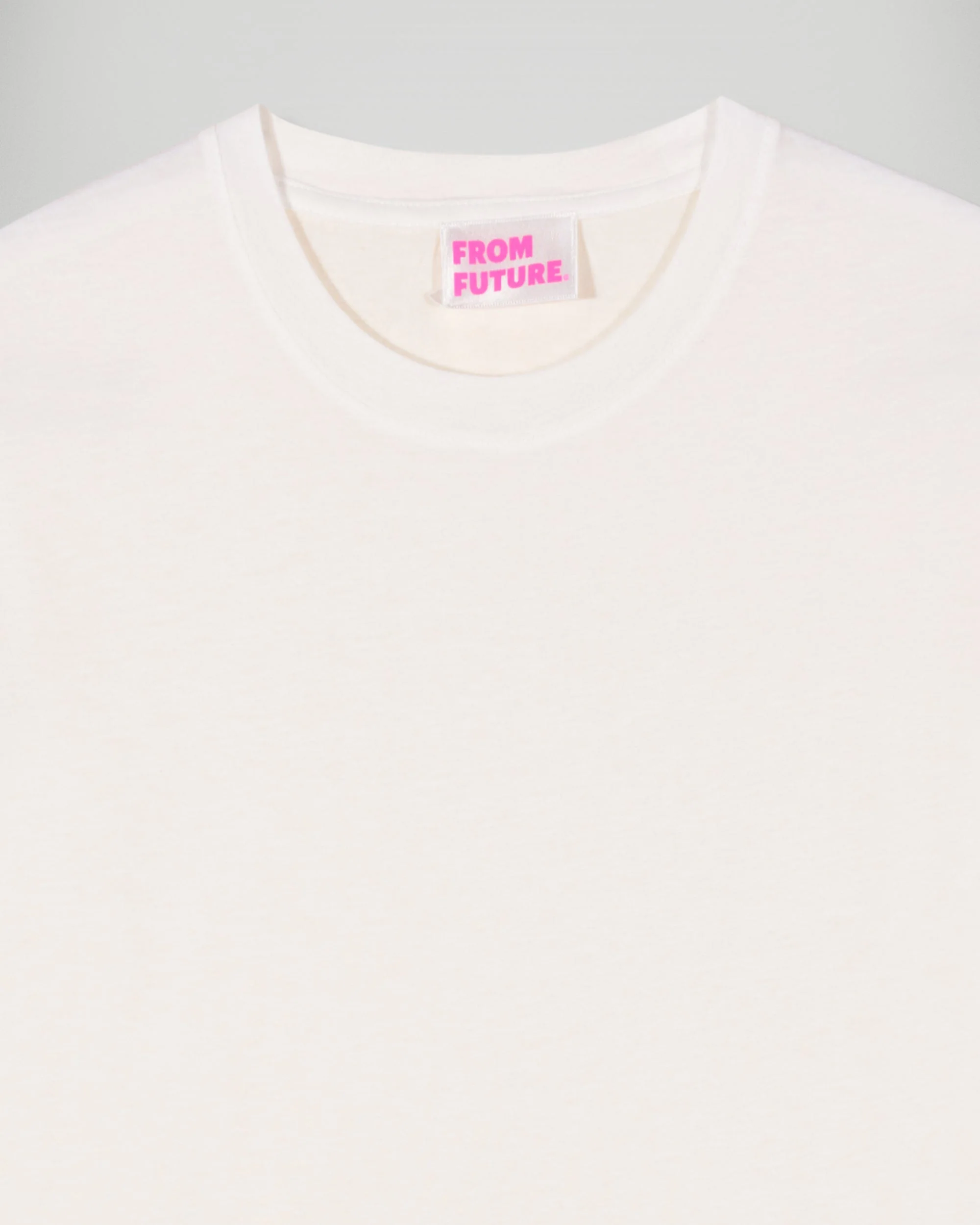 Long Sleeve Crew Neck T-shirt (H25 / FEMME / White) - Image 6