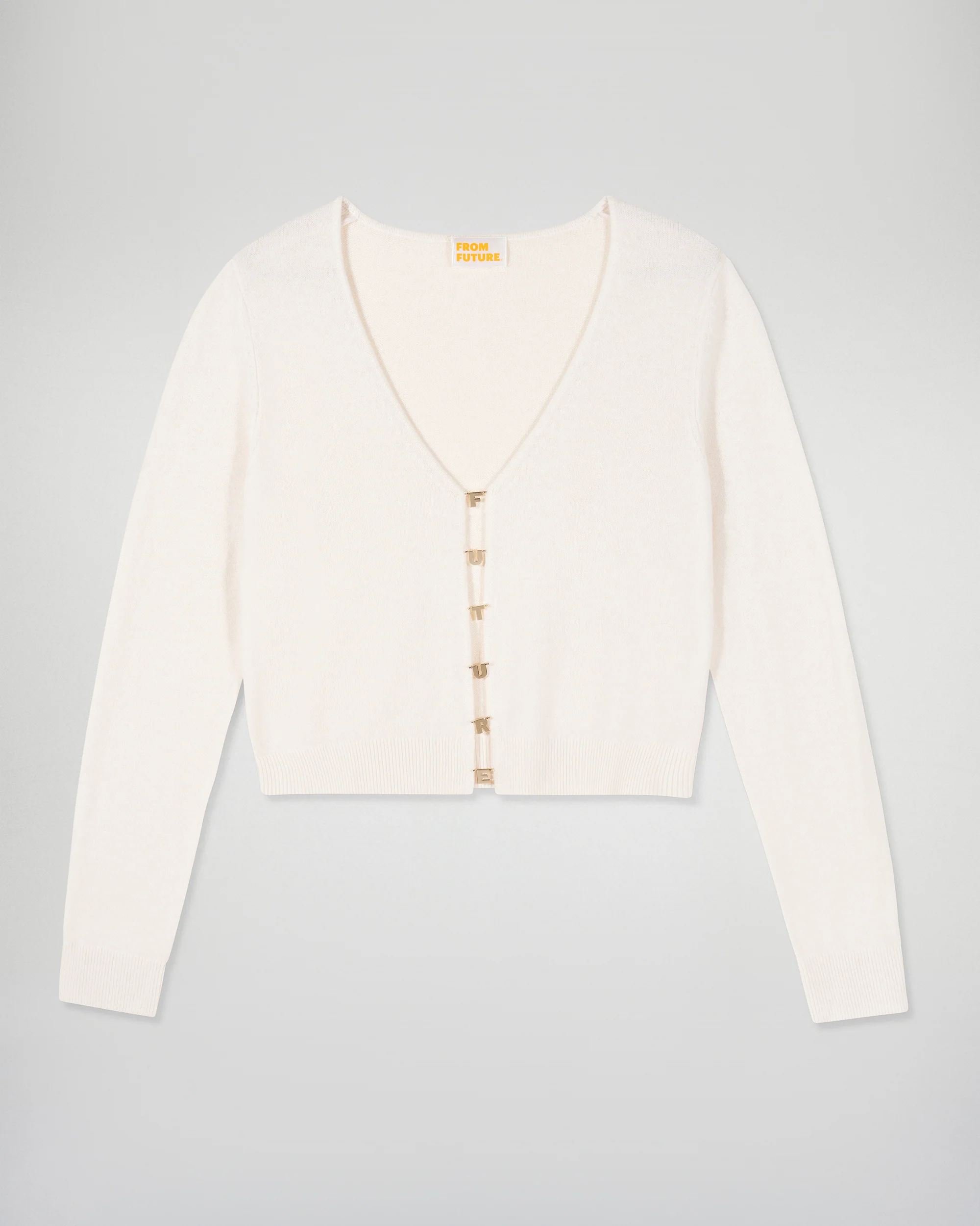 Long Sleeve Top (H25 / WOMEN / White) - Image 5