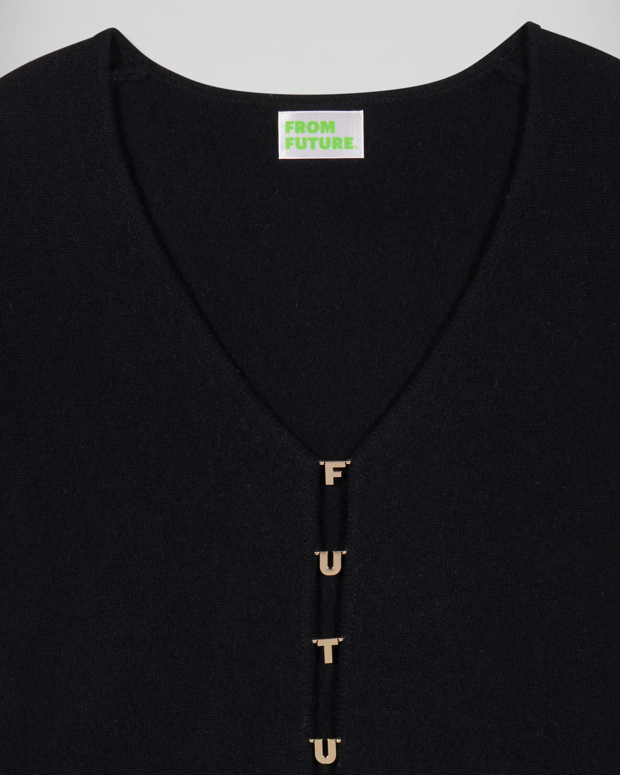Long Sleeve Top (H25 / WOMEN / Black) - Image 6